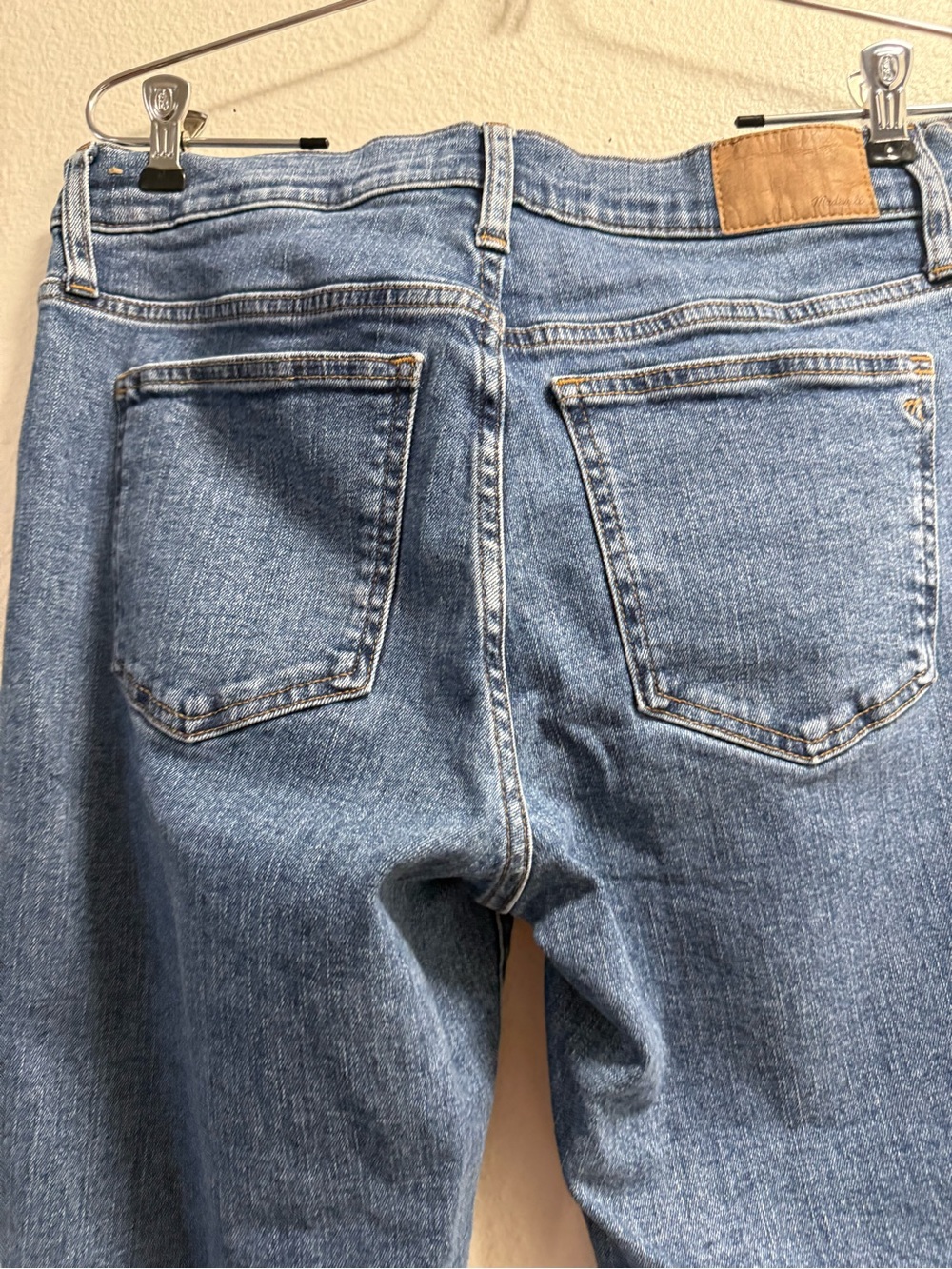 Madewell the curvy perfect vintage jeans size 29 High-Rise Dark Blue Straight - Picture 10 of 11